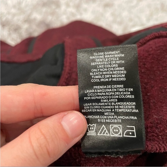 Swiss Tech Men’s Burgundy Red Full Zip Jacket Large L 42/44 - Picture 9 of 9